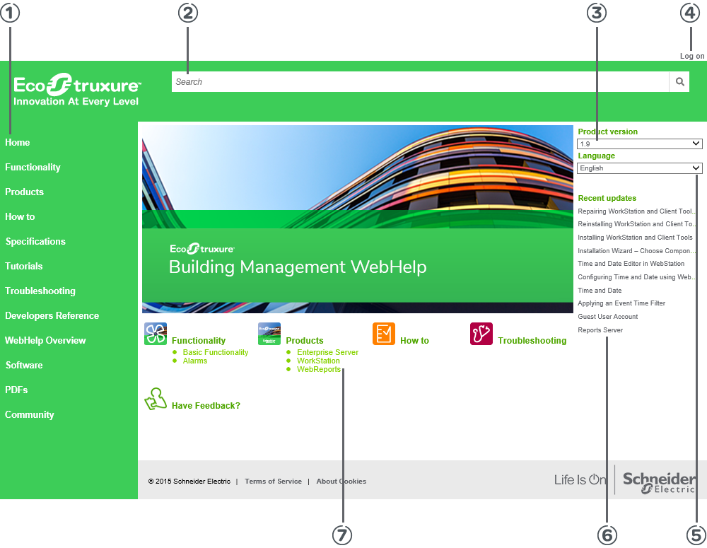 The WebHelp framework

